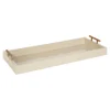 Evelyn Cream Narrow Decorative Tray-Kirkland's Home Flash Sale