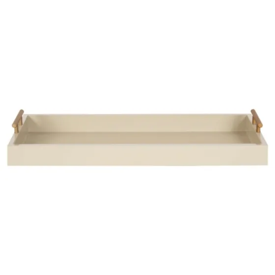 Evelyn Cream Narrow Decorative Tray-Kirkland's Home Flash Sale