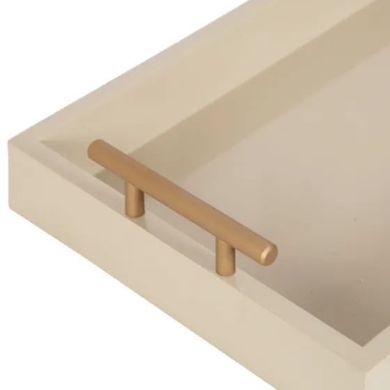 Evelyn Cream Narrow Decorative Tray-Kirkland's Home Flash Sale