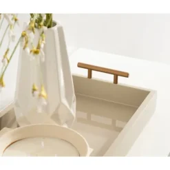 Evelyn Cream Narrow Decorative Tray-Kirkland's Home Flash Sale