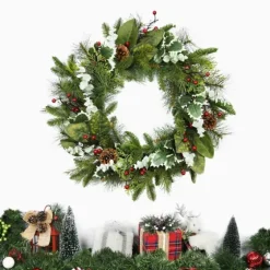 Ever S And Eucalyptus Berry Wreath-Kirkland's Home Flash Sale