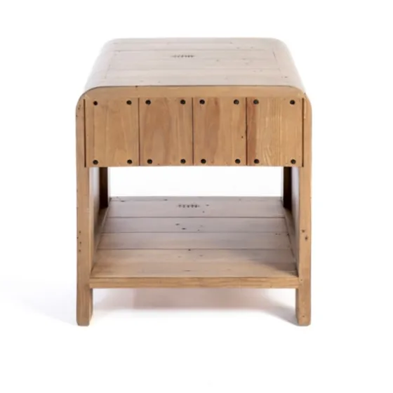 Everson Wood Side Table-Kirkland's Home Sale