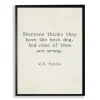Everyone Thinks They Have The Best Dog Art Print-Kirkland's Home Cheap