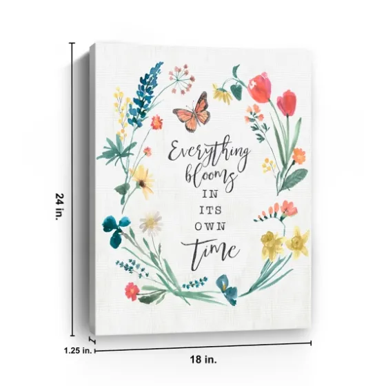Everything Blooms Canvas Art Print-Kirkland's Home Store