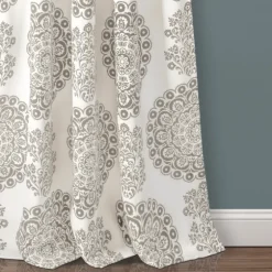 Evie Medallion Curtain Panel Set, 95 In.-Kirkland's Home Hot