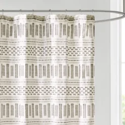 Eyelash Fringe Shower Curtain-Kirkland's Home Flash Sale