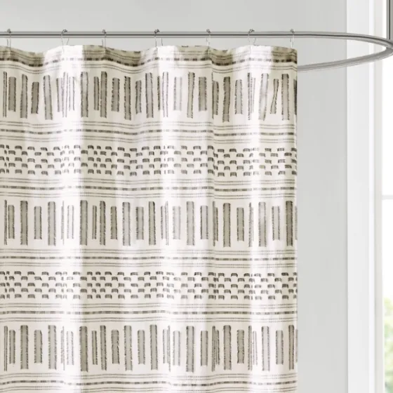 Eyelash Fringe Shower Curtain-Kirkland's Home Flash Sale