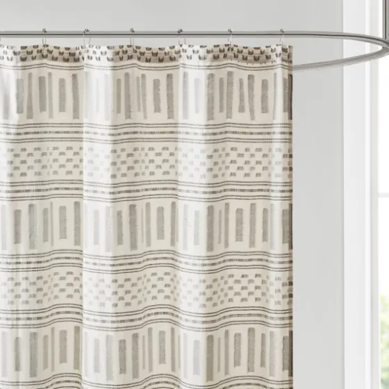 Eyelash Fringe Shower Curtain-Kirkland's Home Flash Sale