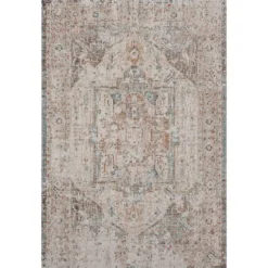 Faded Turkish Indoor/Outdoor Area Rug, 5X7-Kirkland's Home Outlet