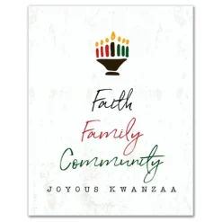 Faith Family Kwanzaa Wall Plaque-Kirkland's Home Online