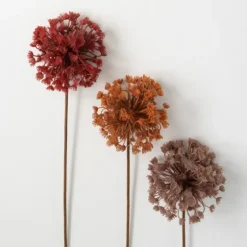Fall Queen Anne'S Lace Orb Stems, Set Of 3-Kirkland's Home Fashion
