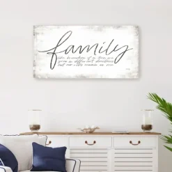 Family Branches Canvas Art Print, 40X20 In.-Kirkland's Home Online