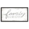 Family Branches Framed Canvas Art Print, 42X22 In.-Kirkland's Home Clearance