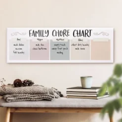 Family Chore Acrylic Dry Erase Board-Kirkland's Home Shop