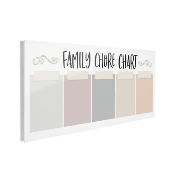 Family Chore Acrylic Dry Erase Board-Kirkland's Home Shop