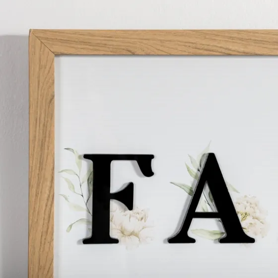 Family Floral Shadowbox Wall Plaque-Kirkland's Home Shop