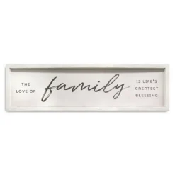 Family Framed Wall Plaque-Kirkland's Home Online