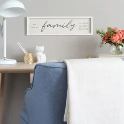 Family Framed Wall Plaque-Kirkland's Home Online