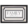 Family Gathers Here Framed Wall Plaque-Kirkland's Home Best Sale