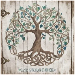 Family Is The Heart Of Our Home Canvas Art Print-Kirkland's Home Best