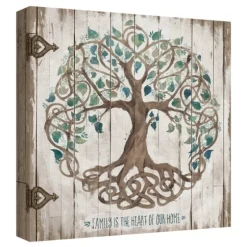 Family Is The Heart Of Our Home Canvas Art Print-Kirkland's Home Best