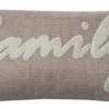 Family Jute Accent Pillow-Kirkland's Home Outlet