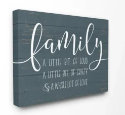 Family Loud Crazy Love Canvas Art Print-Kirkland's Home Shop