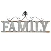 Family Scroll Galvanized Metal Wall Plaque-Kirkland's Home Clearance