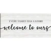 Family Story Canvas Art Print, 24X12 In.-Kirkland's Home Discount