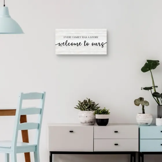 Family Story Canvas Art Print, 24X12 In.-Kirkland's Home Discount