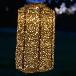 Fan Cylinder Hanging Led Outdoor Lantern-Kirkland's Home Fashion