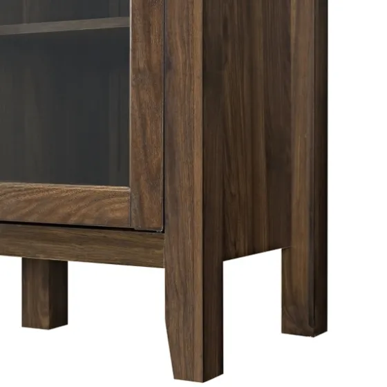 Farmhouse Highboy Dark Walnut Tv Stand-Kirkland's Home Flash Sale