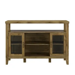 Farmhouse Highboy Natural Tv Stand-Kirkland's Home Clearance