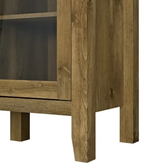 Farmhouse Highboy Natural Tv Stand-Kirkland's Home Clearance