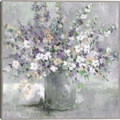 Farmhouse Lavender Framed Canvas Art Print-Kirkland's Home Store