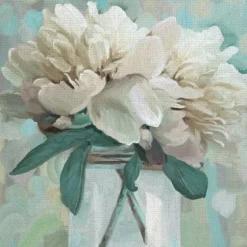 Farmhouse Peonies Canvas Art Prints, Set Of 2-Kirkland's Home Cheap