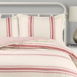 Farmhouse Stripe 3-Pc. Full/Queen Comforter Set-Kirkland's Home Flash Sale