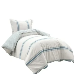 Farmhouse Stripe 2-Pc. Twin Xl Duvet Set-Kirkland's Home Best Sale