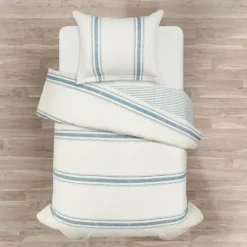 Farmhouse Stripe 2-Pc. Twin Xl Duvet Set-Kirkland's Home Best Sale