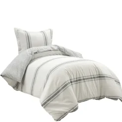 Farmhouse Stripe 2-Pc. Twin Xl Duvet Set-Kirkland's Home New