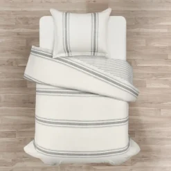 Farmhouse Stripe 2-Pc. Twin Xl Duvet Set-Kirkland's Home New