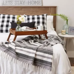 Farmhouse Stripe Throw-Kirkland's Home New