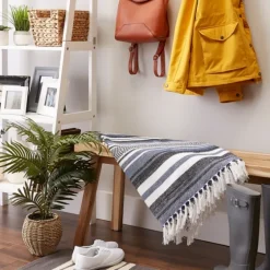 Farmhouse Stripe Throw-Kirkland's Home Best