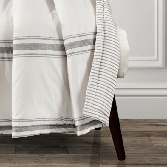 Farmhouse Stripe Throw-Kirkland's Home Best Sale