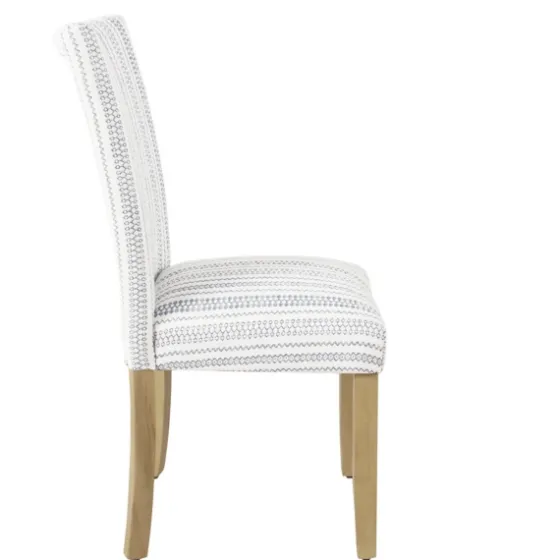 Farmhouse Stripes Highback Dining Chairs, Set Of 2-Kirkland's Home Sale