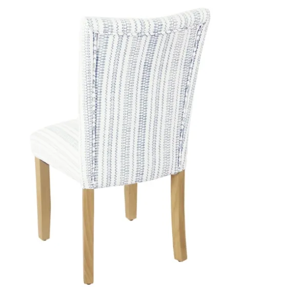Farmhouse Stripes Highback Dining Chairs, Set Of 2-Kirkland's Home Sale