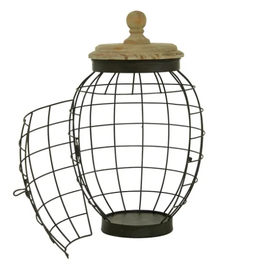 Farmhouse Wire Frame 2-Pc. Decorative Jar Set-Kirkland's Home Flash Sale