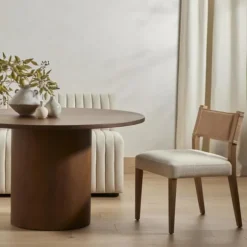 Farrah Leather Back Dining Chair-Kirkland's Home Best