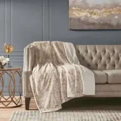 Faux Fur Oversized Throw Blanket-Kirkland's Home Clearance