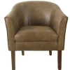 Faux Leather Accent Chair-Kirkland's Home Online